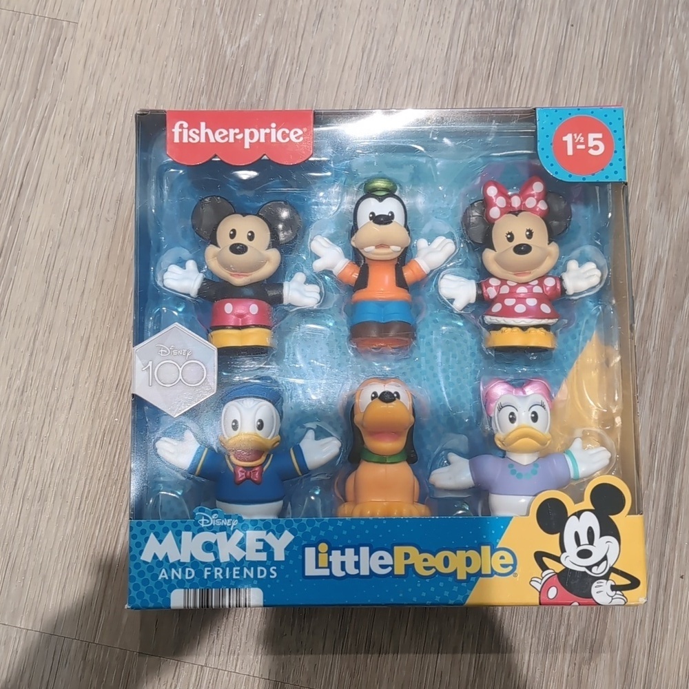 Mickey Mouse Little People Set New in Box